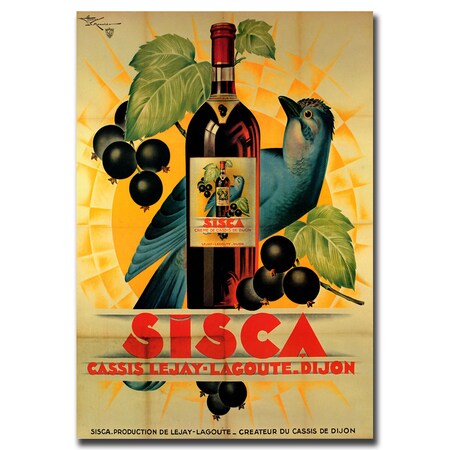 Trademark Fine Art 'Sisca' Canvas Art, 24x32 V7096-C2432GG